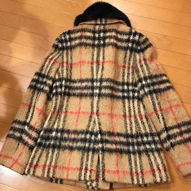 BURBERRY(バーバリー)のバーバリーブルーレーベル チェックコート レディースのジャケット/アウター(ピーコート)の商品写真