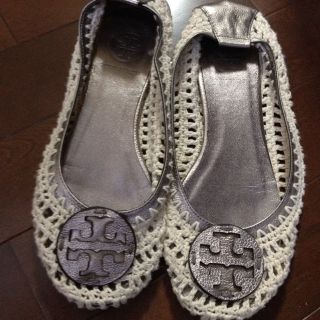 トリーバーチ(Tory Burch)のトリーバーチ☆あみあみバレエシューズ☆(ハイヒール/パンプス)