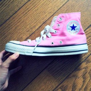 コンバース(CONVERSE)のコンバース ピンクシューズ(スニーカー)