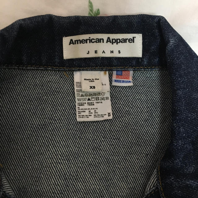 American Apparel(アメリカンアパレル)のアメアパ Gジャン ジャケット レディースのジャケット/アウター(Gジャン/デニムジャケット)の商品写真