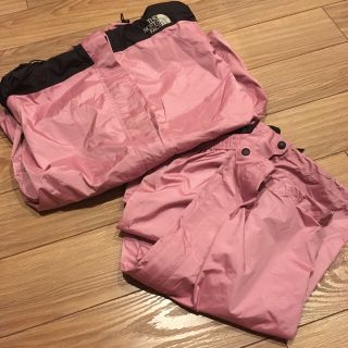 ザノースフェイス(THE NORTH FACE)のTHE NORTH FACE レインウェアセット ピンク(セット/コーデ)