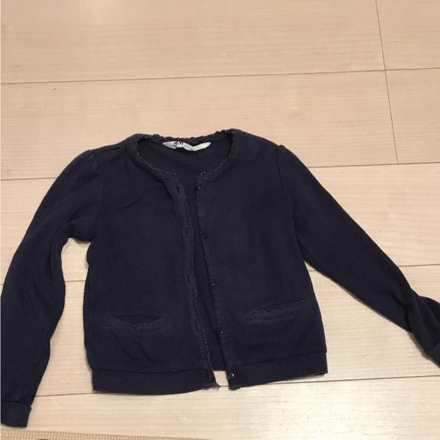 H&M(エイチアンドエム)のH&M カーディガン キッズ/ベビー/マタニティのキッズ服女の子用(90cm~)(カーディガン)の商品写真