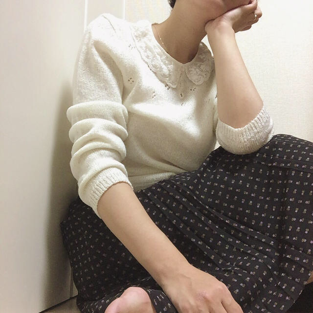 Lochie(ロキエ)の【お値下げ】vintage little flower skirt❤︎ レディースのスカート(ひざ丈スカート)の商品写真