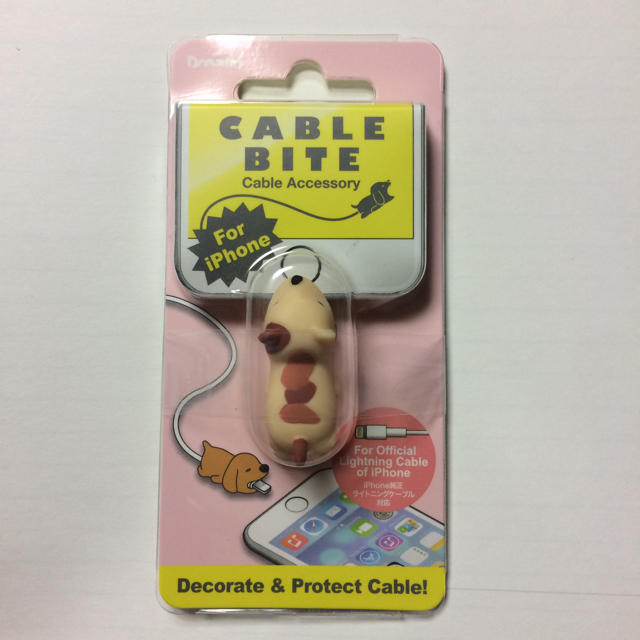 CABLE BITE ネコ スマホ/家電/カメラのスマホアクセサリー(その他)の商品写真