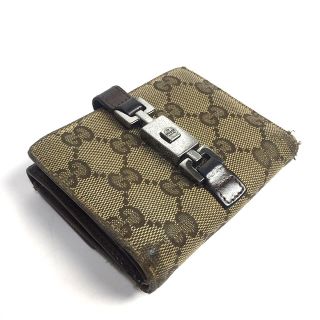 グッチ(Gucci)のグッチ 折財布 キャンバス GG(折り財布)