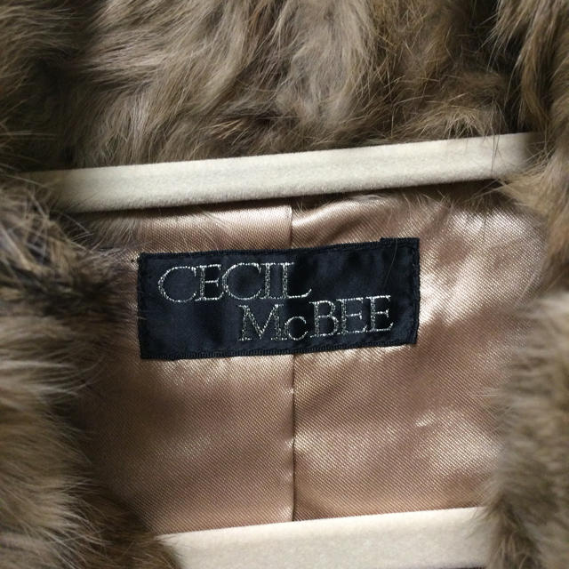 CECIL McBEE(セシルマクビー)のCECIL McBEE ファーベスト レディースのトップス(ベスト/ジレ)の商品写真