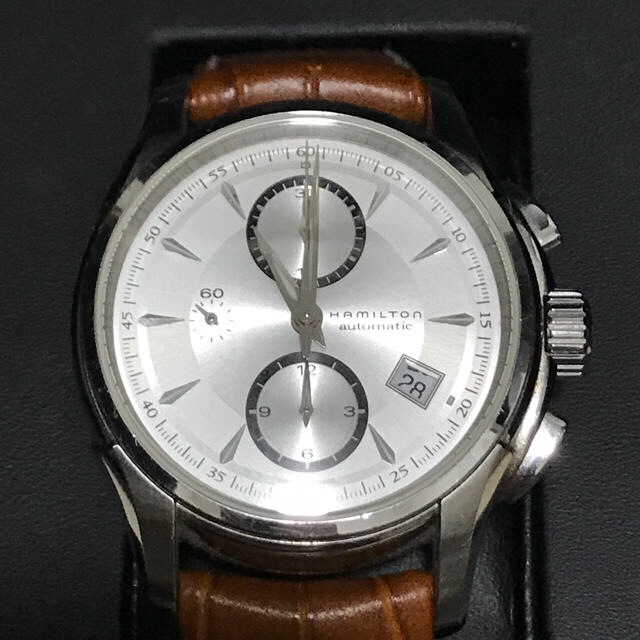 Hamilton(ハミルトン)のゆぅ様専用 HAMILTON ジャズマスターオートクロノ H32616553 メンズの時計(腕時計(アナログ))の商品写真