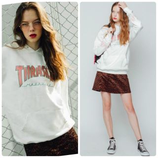 スラッシャー(THRASHER)のjouetie×THRASHERコラボパーカー(パーカー)