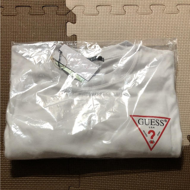 GUESS(ゲス)の翌日発送 ゲス GUESS ロンT ロングtシャツ S 白 メンズのトップス(Tシャツ/カットソー(七分/長袖))の商品写真