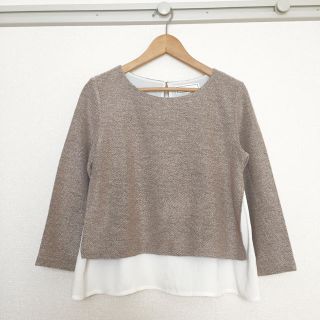 ロペピクニック(Rope' Picnic)のまめ様専用【新品】ロペピクニック★レイヤードカットソー(カットソー(長袖/七分))