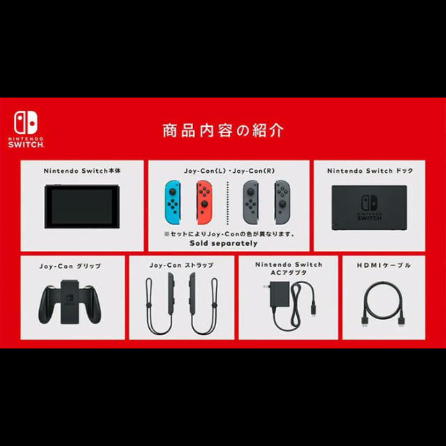 Nintendo Switch(ニンテンドースイッチ)のサラン様専用☆Nintendo Switch 新品未開封 エンタメ/ホビーのゲームソフト/ゲーム機本体(家庭用ゲーム機本体)の商品写真