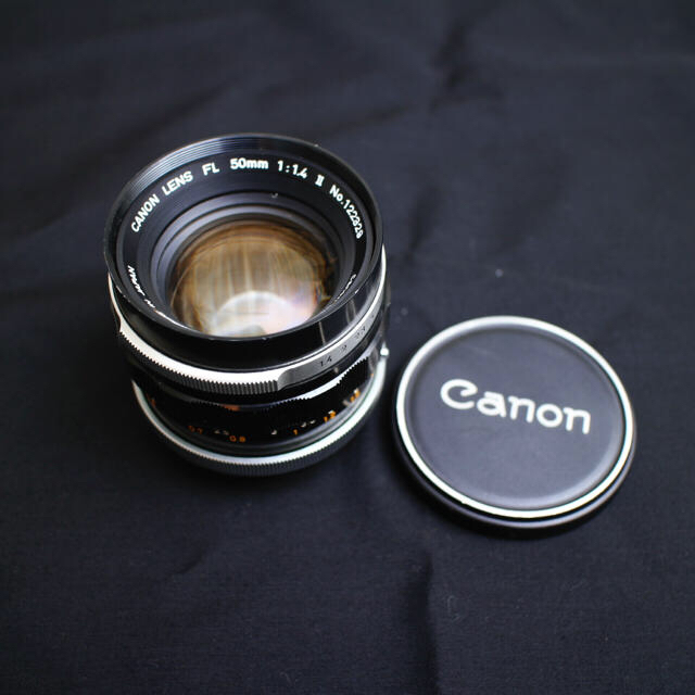 単焦点　オールドレンズ　美品　CANON　FL50mm　F1.4