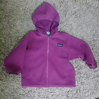 パタゴニア(patagonia)のパタゴニア patagonia フリース パーカー キッズ ベビー 2T(ジャケット/上着)