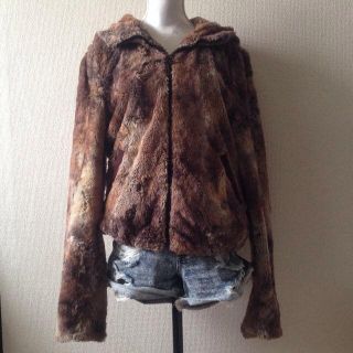 ザラ(ZARA)のZARA☆モコモコ アウター♪(毛皮/ファーコート)