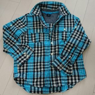 ギャップキッズ(GAP Kids)の美品 Gap kids チェックシャツ size120(ブラウス)