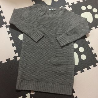 ユニクロ(UNIQLO)の新品同様 UNIQLOヒートテックニットワンピース GU(ニット/セーター)