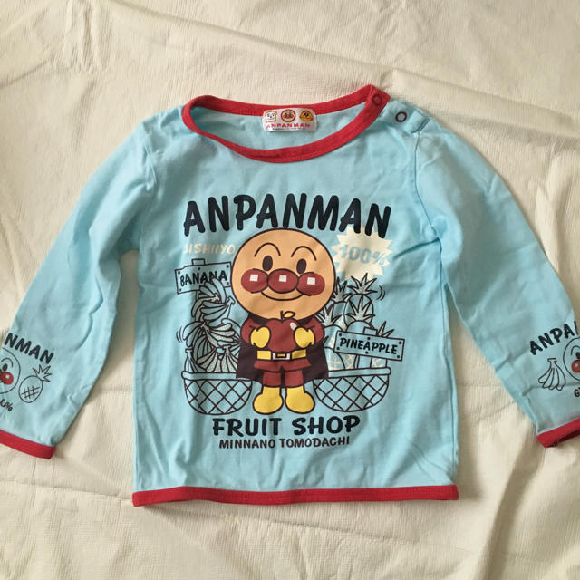 BANDAI(バンダイ)のアンパンマン 長袖 95 キッズ/ベビー/マタニティのキッズ服男の子用(90cm~)(Tシャツ/カットソー)の商品写真