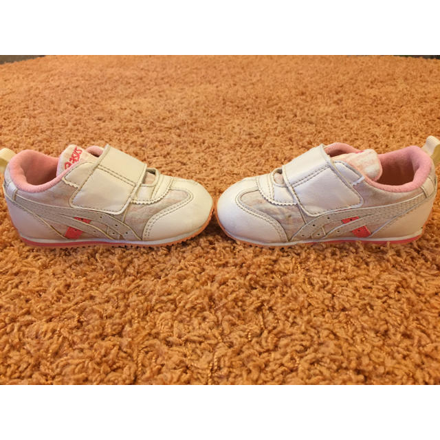 asics(アシックス)の専用  アシックス  子供靴  TUB153  ピンク  14cm キッズ/ベビー/マタニティのベビー靴/シューズ(~14cm)(スニーカー)の商品写真