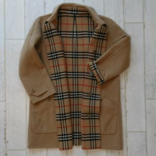 バーバリー(BURBERRY)のバーバリー　BURBERRY　ダブルフェイス　wフェイス　リバーシブル　コート　(ロングコート)