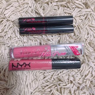 リンメル(RIMMEL)のリップ＆リップコンシーラー♡４本セット(リップグロス)