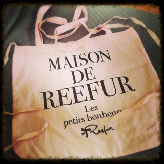 メゾンドリーファー(Maison de Reefur)の新品、未使用ショッパー♡ピンク(^^)(ショップ袋)