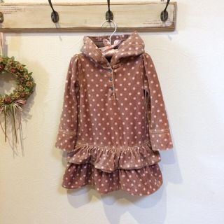 ベビーギャップ(babyGAP)の美品☆babyGAP ベビーギャップ 女の子ワンピース 90cm バンビ ベロア(ワンピース)