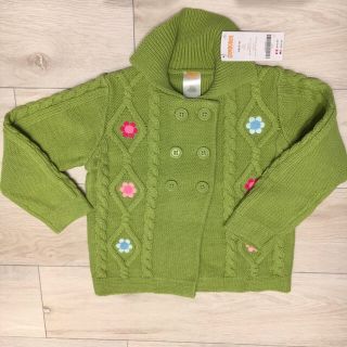 ジンボリー(GYMBOREE)の【新品 タグ付き】Gymboree ニットカーディガン(カーディガン)