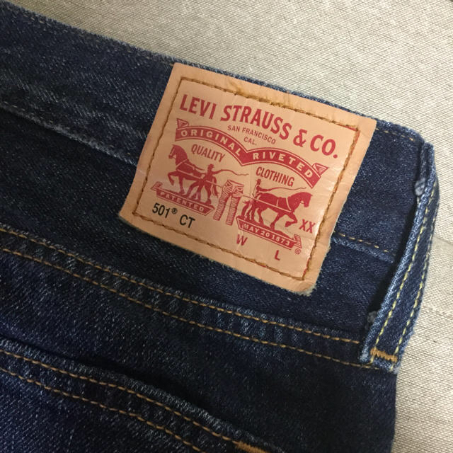 Levi's(リーバイス)の【お値下げ】リーバイス 501CT カスタムテーパード 26インチ レディースのパンツ(デニム/ジーンズ)の商品写真