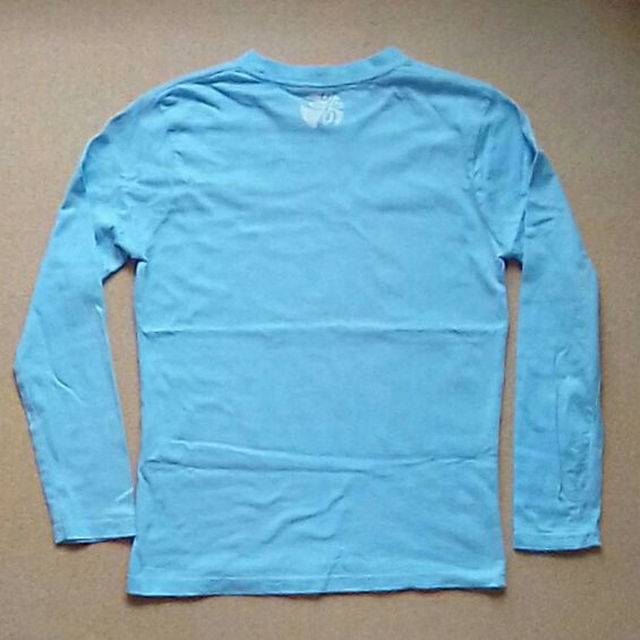 PIKO(ピコ)のTシャツ*長袖*Piko*水色*S160 キッズ/ベビー/マタニティのキッズ服男の子用(90cm~)(Tシャツ/カットソー)の商品写真