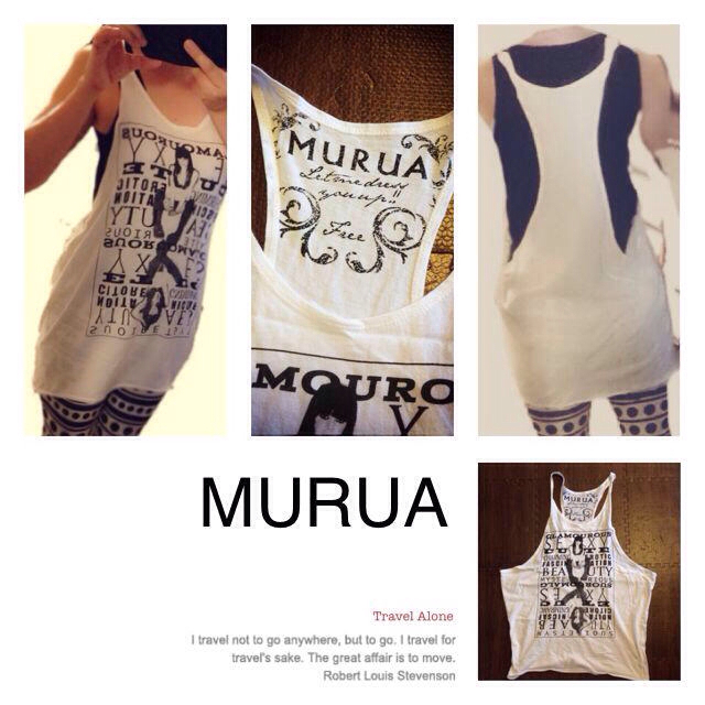 MURUA(ムルーア)のMURUA♡プリントタンク レディースのトップス(タンクトップ)の商品写真