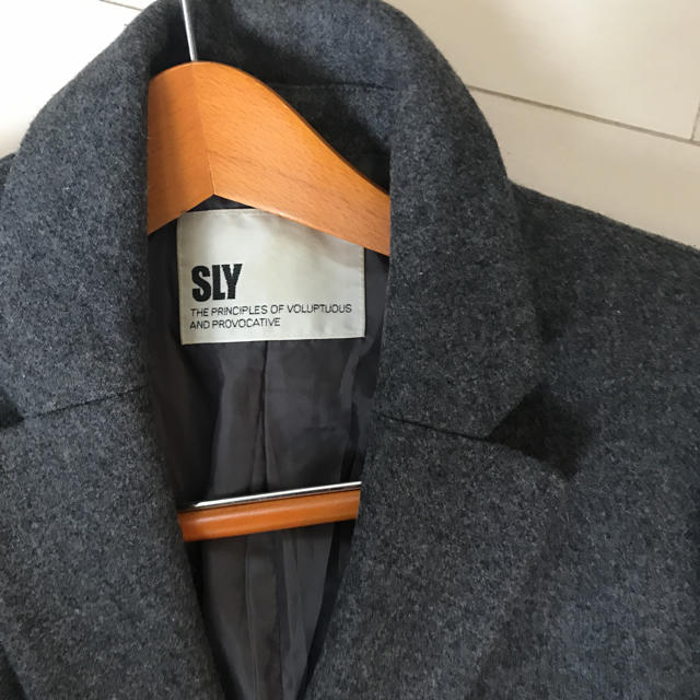 SLY(スライ)のSLYウールコート 値下げ レディースのジャケット/アウター(チェスターコート)の商品写真