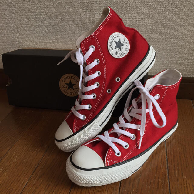 CONVERSE(コンバース)のコンバース オールスター ハイカット レッド レディースの靴/シューズ(スニーカー)の商品写真