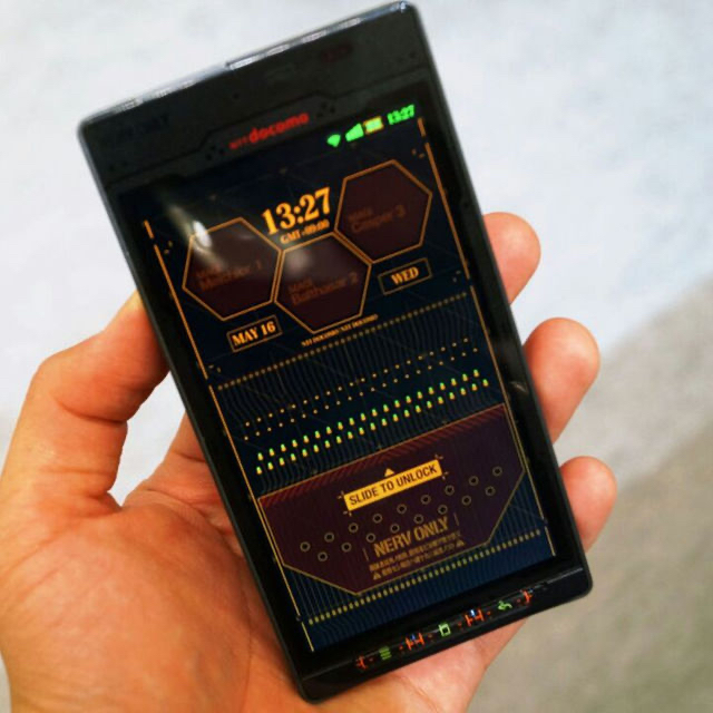 SHARP - SH-06D NERV エヴァンゲリオン 携帯電話の通販 by May J. shop