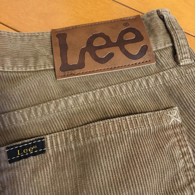 Lee(リー)のLee コーデュロイ キャメル レディースのパンツ(デニム/ジーンズ)の商品写真