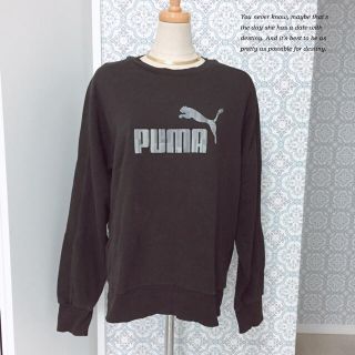 プーマ(PUMA)の【PUMA】立体ロゴスウェット☆Oサイズ(スウェット)