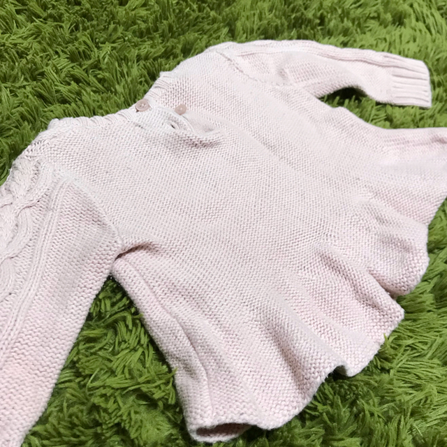 babyGAP(ベビーギャップ)のbabyGAP フリフリニット レディースのトップス(ニット/セーター)の商品写真