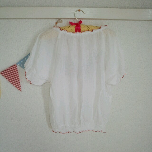 SM2(サマンサモスモス)のレトロ刺繍◎blouse レディースのトップス(シャツ/ブラウス(半袖/袖なし))の商品写真