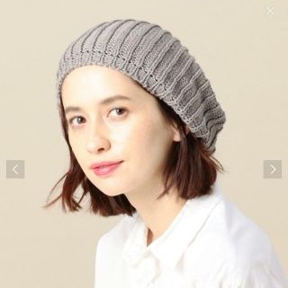 ビューティアンドユースユナイテッドアローズ(BEAUTY&YOUTH UNITED ARROWS)のコットンニットベレー帽(ハンチング/ベレー帽)