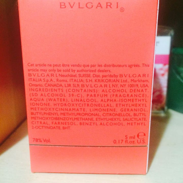 BVLGARI(ブルガリ)のブルガリミニ香水 レディースのレディース その他(その他)の商品写真