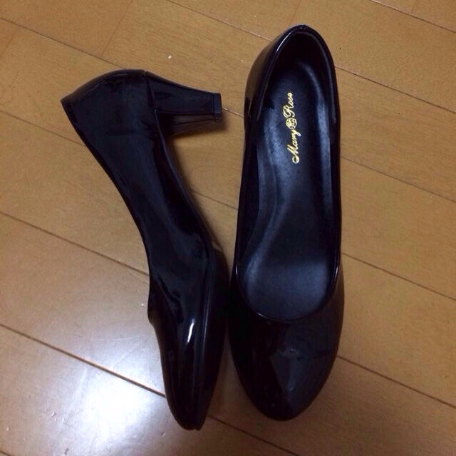 パンプス♡ブラック レディースの靴/シューズ(ハイヒール/パンプス)の商品写真