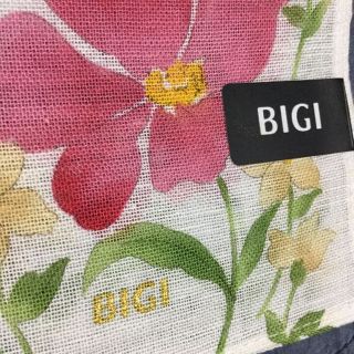 メンズビギ(MEN'S BIGI)の新品 BIGI 麻混 ハンカチ  11/12だけ限定値下げ！(ハンカチ)