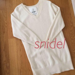 スナイデル(SNIDEL)のsnidel ♡ ニットワンピース(ミニワンピース)