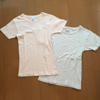 プチバトー(PETIT BATEAU)のプチバトー Ｔシャツ2枚セット(Tシャツ(半袖/袖なし))