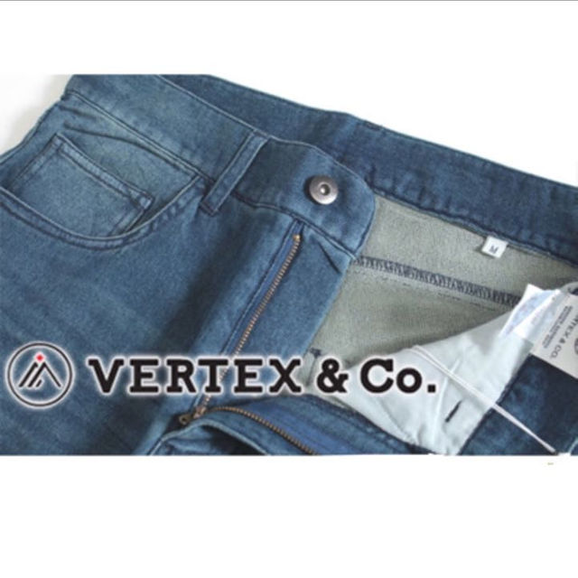 【新品】VERTEX&Co カットデニム クロップドパンツ アンクル丈 M メンズのパンツ(デニム/ジーンズ)の商品写真