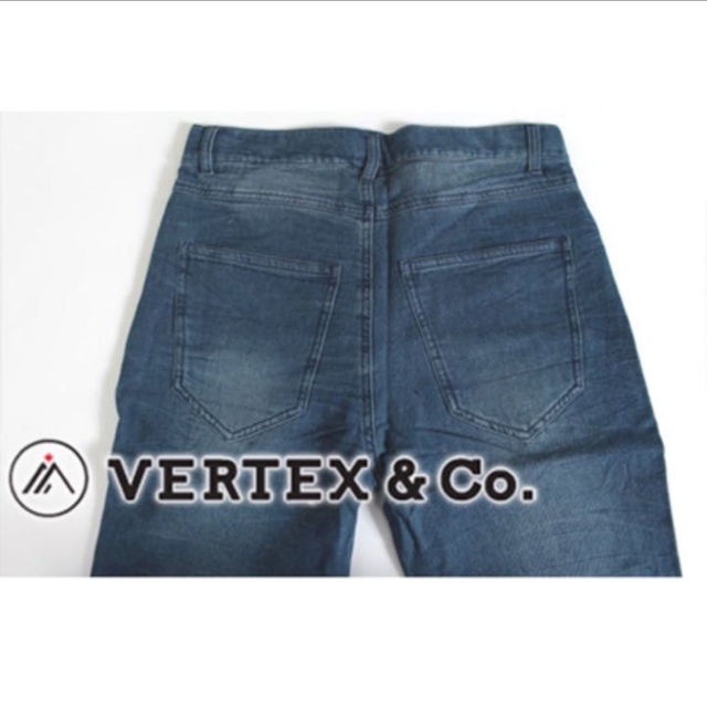 【新品】VERTEX&Co カットデニム クロップドパンツ アンクル丈 M メンズのパンツ(デニム/ジーンズ)の商品写真