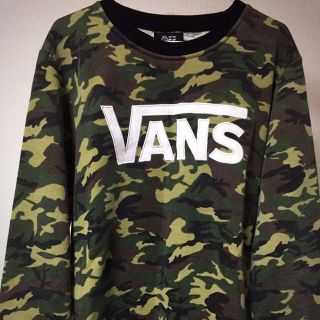 ヴァンズ(VANS)の値下げ！VANS カモフラ スウェット(スウェット)