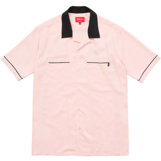 [希少M]supreme playboy bowling shirt pink | フリマアプリ ラクマ