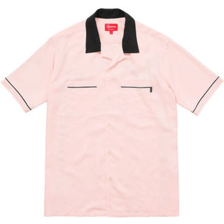 シュプリーム(Supreme)の[希少M]supreme playboy bowling shirt pink(シャツ)