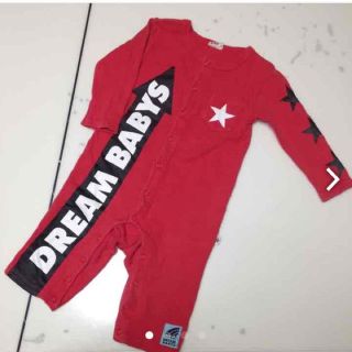 ドリームベイビーズ(DREAMBABYS)のDREAM BABYS ロンパース80(カバーオール)