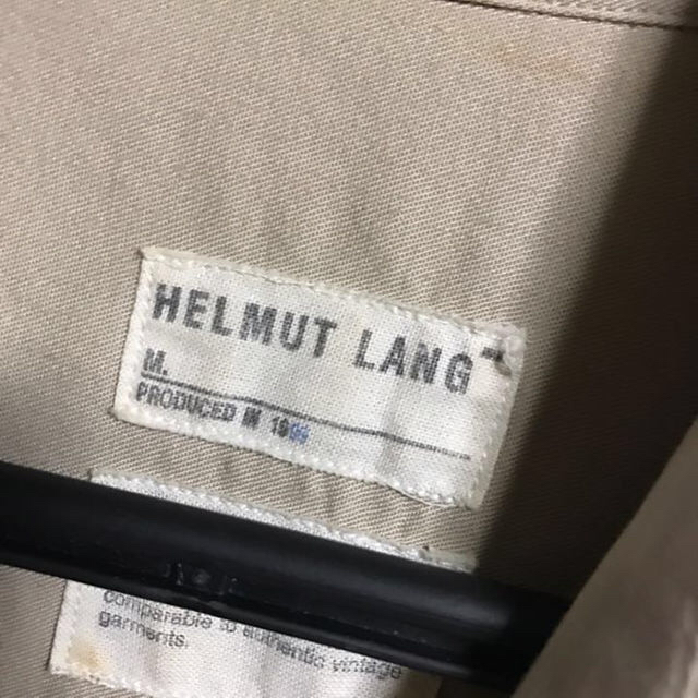 HELMUT LANG(ヘルムートラング)のhelmut lang 1999 エルボーパッチシャツ レディースのトップス(その他)の商品写真